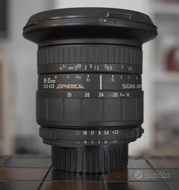 Sigma 18-35mm f3.5-4.5 D aspherical AF-Nikon