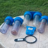 alloggiamento filtri acqua 10 pollici 