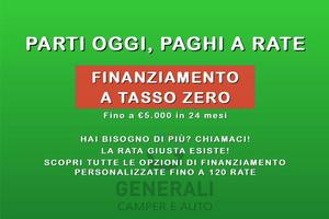 PARTI OGGI, PAGHI A RATE! SCOPRI TUTTE LE OPZIONI 