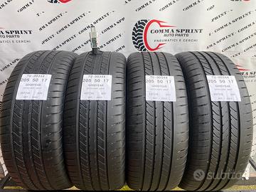 4 PNEUMATICI 205/50 R17 GOODYEAR ESTIVE 80%