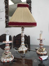 Lampada e abat-jour 