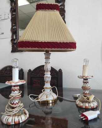 Lampada e abat-jour 