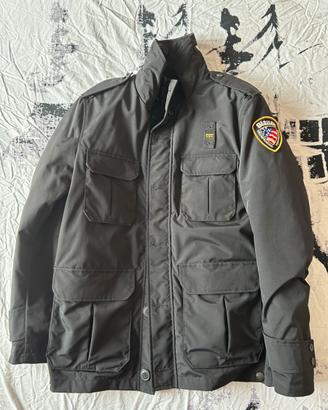 Giubotto invernale BLAUER nero, nuovo.