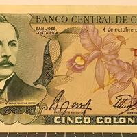 Cinque coloni del Costa Rica 1989