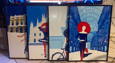 POP ART LITOGRAFIE ORIGINALI AMLETO DALLA COSTA