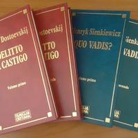 Stock Libri 4 volumi: Delitto e Castigo+Quo Vadis?