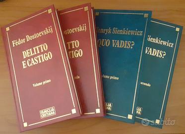 Stock Libri 4 volumi: Delitto e Castigo+Quo Vadis?