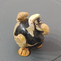 Piccola statuina Dodo in pietra dipinta a mano