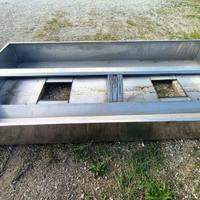 Cappa aspirante professionale in acciaio inox