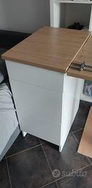 Mobile base Ikea con cassetti come nuovo