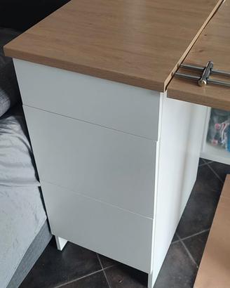 Mobile base Ikea con cassetti come nuovo