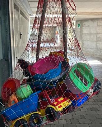 Giochi VARI spiaggia con sacca porta giochi