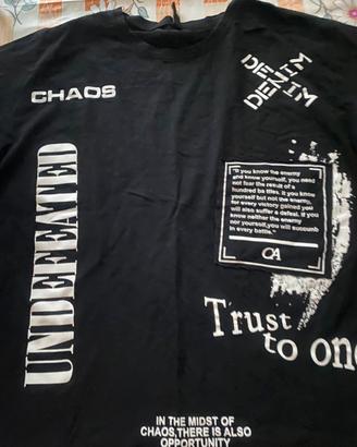 T-shirt uomo L nera ADREXX
