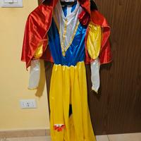 costume di carnevale Biancaneve