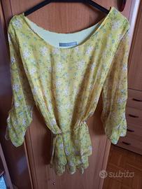 camiciola floreale  estiva