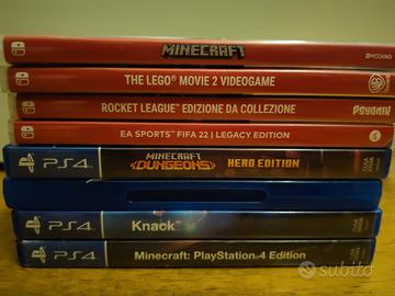 lotto videogiochi ps4 e nintendo Switch