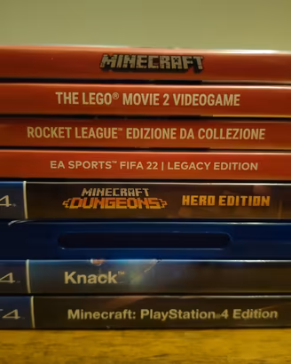 lotto videogiochi ps4 e nintendo Switch