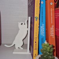 Fermalibri a forma di gatto