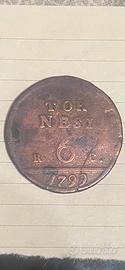 6 tornesi del 1799