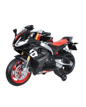 Moto cavalcabile elettrica Aprilia Rs660 Nera