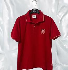 Polo Lacoste 80 Anniversario rosso,Taglia 3(M)