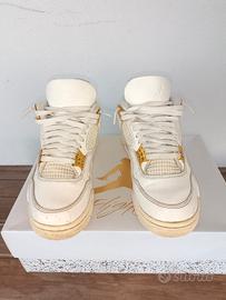 Jordan 4 metallic gold