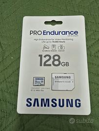 samsung pro endurance 128gb gb  microsd xc  nuova