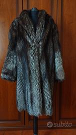 Pelliccia Vintage Volpe Argentata 