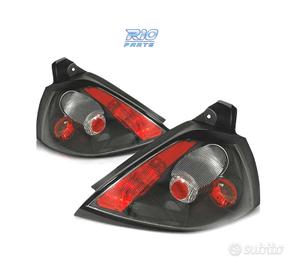 FANALI RENAULT MEGANE II 02-05 LOOK LEXUS NERO