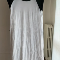 Vestito estivo bianco e nero