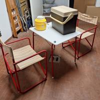 Kit campeggio (Tavolino, sedie, ecc.)