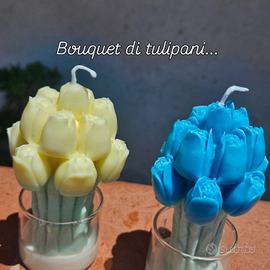 Bomboniera bouquet di tulipani 