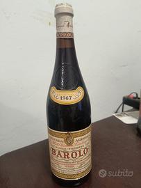 Bottiglia Barolo 1967 dott. Giacomo Damilano