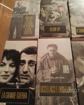 Vhs edite da l'Unità e Ricordi