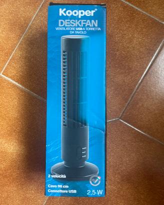 Mini ventilatore a torre USB