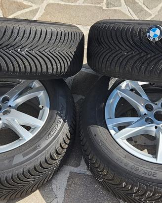 Set 4 Cerchi 16" Originali BMW + Gomme Michelin