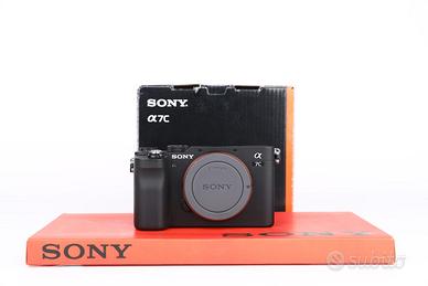 Sony A7C - Black USATO GARANTITO PER DUE ANNI