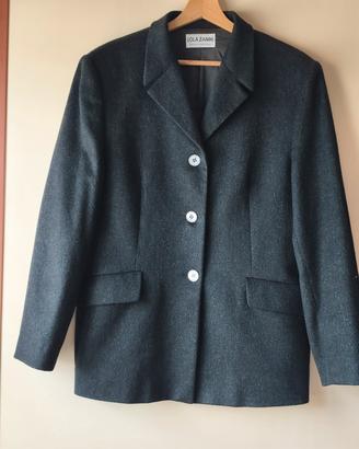Blazer vintage Lola Zanini 100% cashmere TgXL/XXL