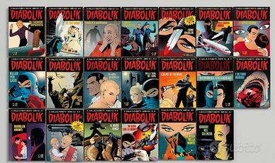 Diabolik lotto 100 fumetti in blocco