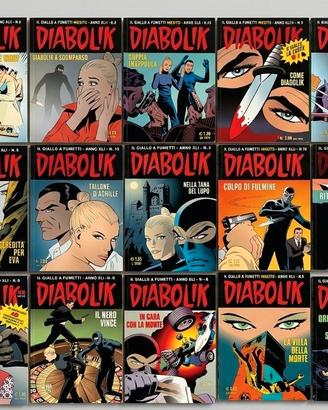 Diabolik lotto 100 fumetti in blocco