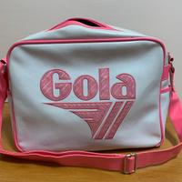 Borsa “Gola” bianca e rosa
