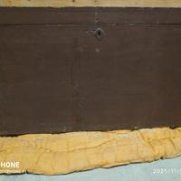 Baule in legno massello vintage