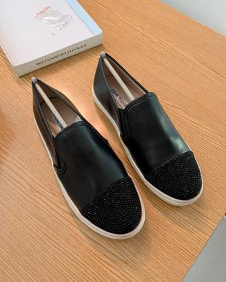 Scarpe similpelle nere strass nuove Steve Madden