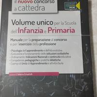 Volume unico x la scuola dell'infanzia e Primaria