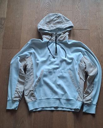 Felpa Beige e Bianca - Foot Locker Taglia M