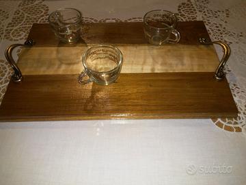 vassoio in legno