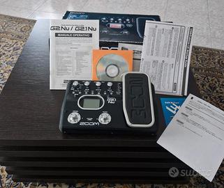 Pedaliera per chitarra elettrica Zoom G2.1Nu