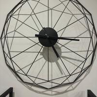 Orologio da parete stile industrial  nero