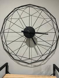 Orologio da parete stile industrial  nero