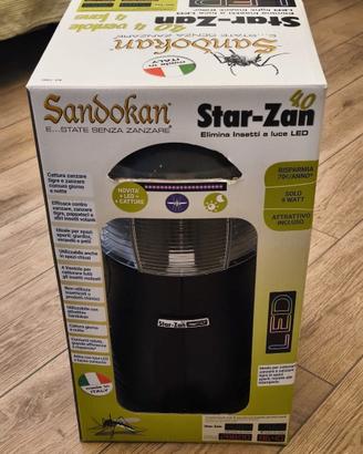 CATTURA ZANZARE SANDOKAN STAR-ZAN 4.0